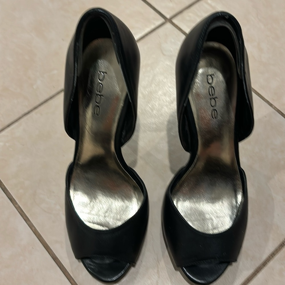Black Bebe Heels!